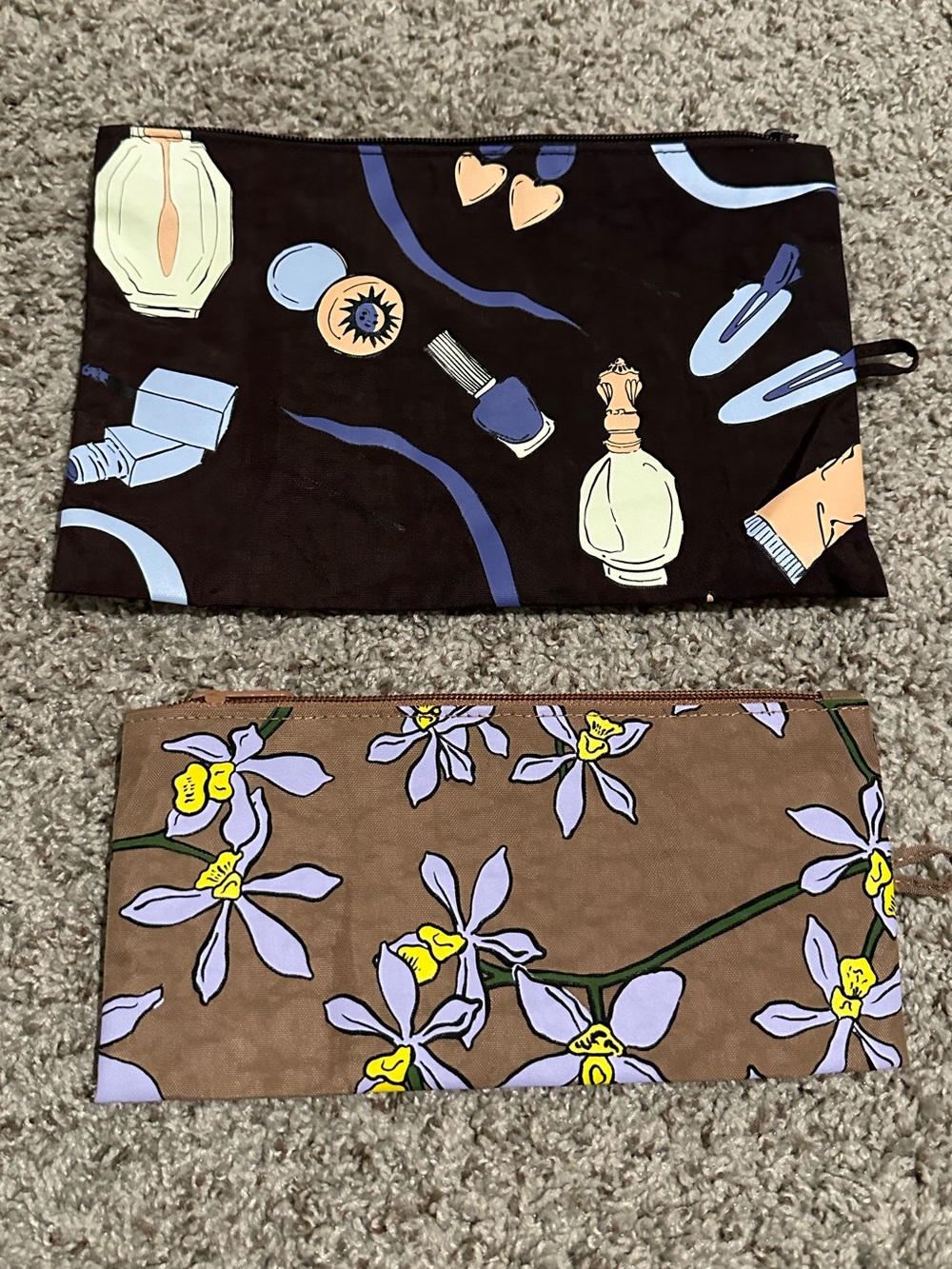 BAGGU Large and Medium Flat Pouch